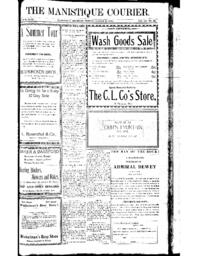 The Manistique Courier, 1899-08-18