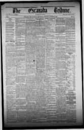 The Escanaba Tribune, 1870-10-22