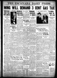 The Escanaba Daily Press, 1927-01-09