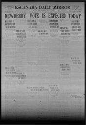 Escanaba Daily Mirror, 1922-01-11