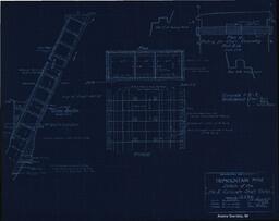 Trimountain Mine, Plan Details of the Number 3 Concrete Shaft Collar (1 of 2)