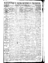 Manistique Semi-Weekly Pioneer, 1893-12-09