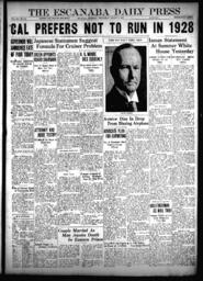 The Escanaba Daily Press, 1927-08-03