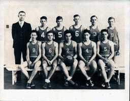 Ontonagon High School Basketball Team, 1934-1935