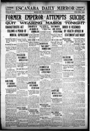 Escanaba Daily Mirror, 1918-12-10