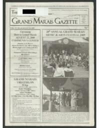 Grand Marais Gazette, 2009-08-20