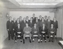 Blue Key Fraternity Installation and Initiation 1961, 1962: Larger Group Photo