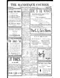 The Manistique Courier, 1899-02-03