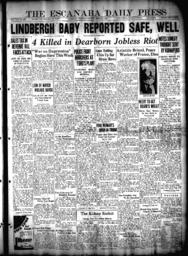 The Escanaba Daily Press, 1932-03-08