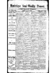 Manistique Semi-Weekly Pioneer, 1892-07-12