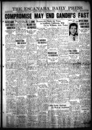 The Escanaba Daily Press, 1932-09-25