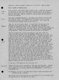 Charles Valesano Interview Notes (Part of the Italian American Oral History Project)