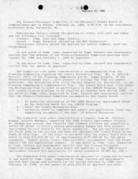 Finance and Personnel Committee, 1986-02-10